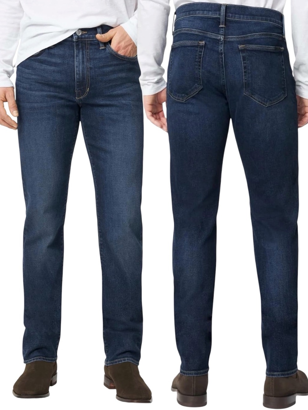 Joe's Jeans Dark Indigo Brixx Straight Stretch Jeans (30x30)